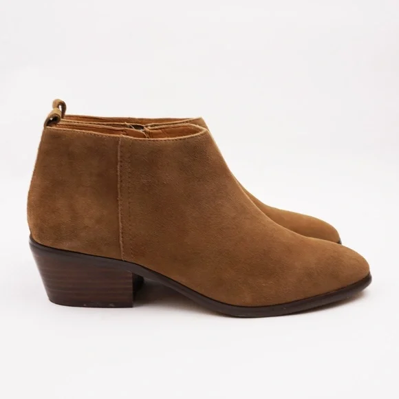 JCREW Size 8 Sawyer Suede Boots in Tan - Picture 6 of 8